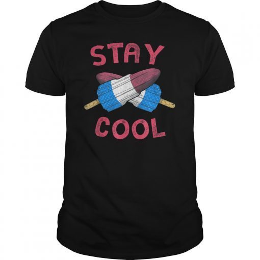 Stay Cool 4th Of July Kid Popsicle Summer Freedom T Shirt