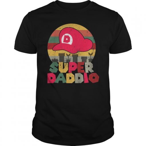 Super Daddio Tee Shirt Vintage Tee FATHER'S DAY Dad Gift Shirt