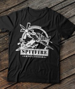 Supermarine Spitfire WW2 Aircraft T-Shirt