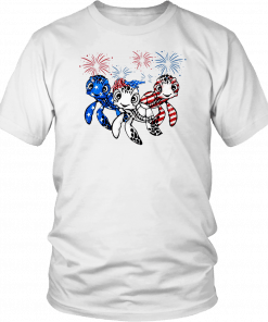 TURTLES BEAUTY AMERICA FLAG TEE SHIRT INDEPENDENCE DAY 4TH OF JULY