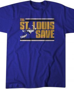 The ST. LOUIS SAVE T-Shirt Stanley Cup Champions 2019 Saint Louis STL Hockey Tee