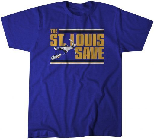 The ST. LOUIS SAVE T-Shirt Stanley Cup Champions 2019 Saint Louis STL Hockey Tee