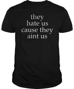 They Hate Us Cause They Ain't Us Funny T-Shirt T-Shirt