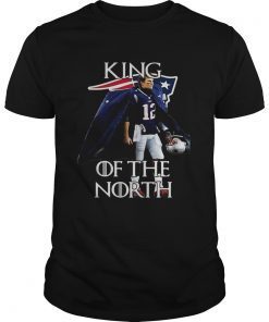 Tom Brady New England Patriots 12 King of the North shirt