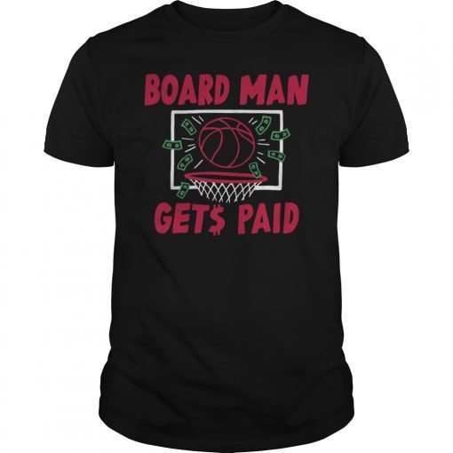 Toronto Raptors Board Man Gets Paid Kawhi Leonard Tee Shirt