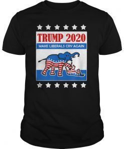 Mens Trump 2020 Make Liberals Cry Again shirt