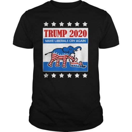 Mens Trump 2020 Make Liberals Cry Again shirt