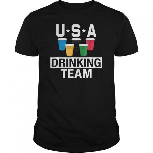 USA Drinking Team Shirt Party T-Shirt