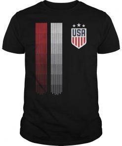 USA T-shirt Cool USA Soccer T-shirt Womens Mens Kids