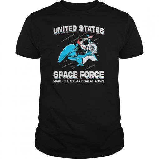 United States Space Force Make The Galaxy Great Again Alien T-Shirt
