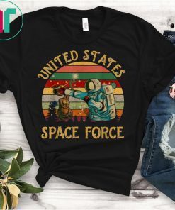 United States Space Force Vintage Funny Science Gift T-shirt