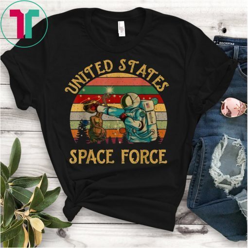 United States Space Force Vintage Funny Science Gift T-shirt