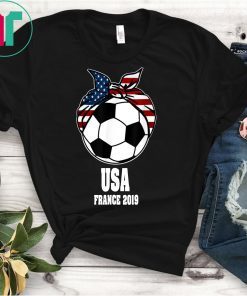 USA Womens Soccer Kit T-Shirt France 2019 American Fans Jersey Tee