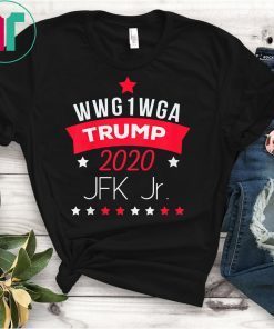JFK JR. WWG1WGA 18 Trump Tee Shirt