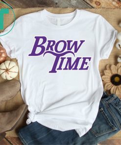 Los Angeles Basketball Brow Time T-Shirt