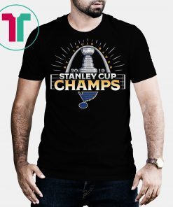 St. Louis Blues 2019 Stanley Cup Champions Parade Celebration T-Shirt