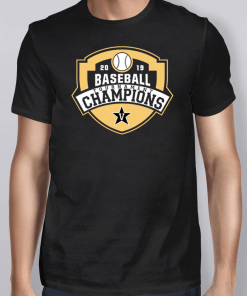 Vanderbilt 2019 Baseball Tournament Champion Shirt