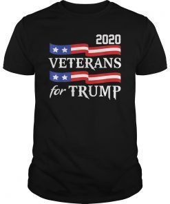 Veterans For Trump 2020 T-Shirt
