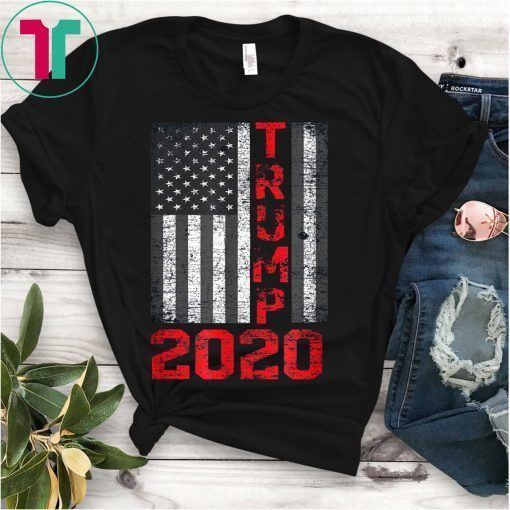 Vintage USA Flag 2020 Election Gifts Donald Trump T-Shirt
