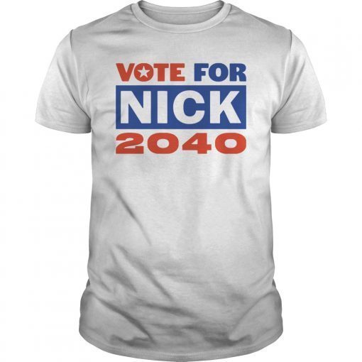 Vote For Nick 2040 T-Shirt