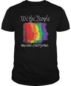 Show your Support and Pride for the LGBT Community with this LGBTQ Rights T Shirt. Whether this LGBTQ tee is for your best friend, girl friend, boy friend, mother, father, brother, sister, aunt, uncle, cousin, or even for yourself, It makes the perfect gif As a part of the loving LGBT community, we are only stronger together. Transgender, Gay, Lesbian, Bisexual, Asexaul, and Queer People must come together in efforts to fight for our rights. As We The People Means everyone, we must be proud of who we are. Th