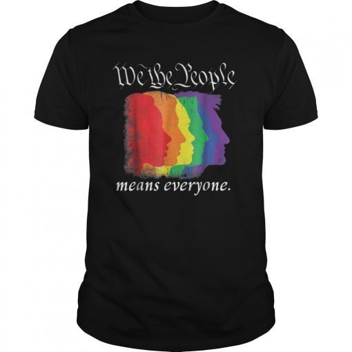 Show your Support and Pride for the LGBT Community with this LGBTQ Rights T Shirt. Whether this LGBTQ tee is for your best friend, girl friend, boy friend, mother, father, brother, sister, aunt, uncle, cousin, or even for yourself, It makes the perfect gif As a part of the loving LGBT community, we are only stronger together. Transgender, Gay, Lesbian, Bisexual, Asexaul, and Queer People must come together in efforts to fight for our rights. As We The People Means everyone, we must be proud of who we are. Th