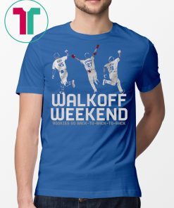 Walkoff Weekend Rookies Go Back To Back To Back Tee Shirt