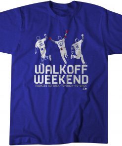 Walkoff Weekend Rookies Go Back To Back To Back Tee Shirt