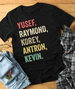 When They See Us Shirt, Yusef Raymond Korey Antron & Kevin Shirt - Netflix T-shirt - korey wise Shirt - Central Park 5 Shirt Movie Shirt