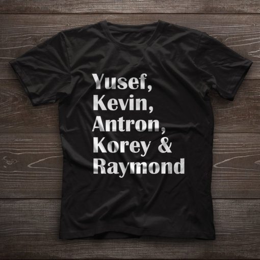 When They See Us Yusef Raymond Korey Antron & Kevin Netflix 2019 Tee shirt Classic Tee Shirt