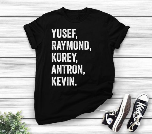 When They See Us Yusef Raymond Korey Antron & Kevin Netflix T-shirt Classic 2019 T-Shirt
