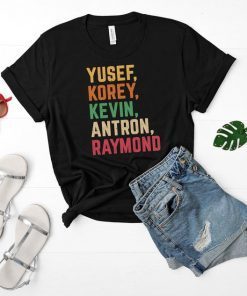 Yusef Raymond Korey Antron & Kevin Central Park 5 Shirt Movie 2019 shirt