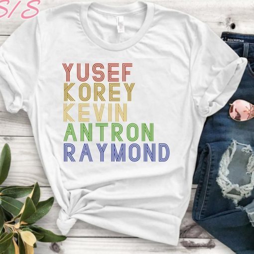 Yusef Raymond Korey Antron & Kevin Central Park 5 Shirt Movie Gift 2019 Shirts