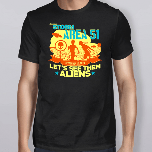 1st Annual Area 51 5k Fun Run Sept 20 2019 They Can’t Stop All Of Us Shirt