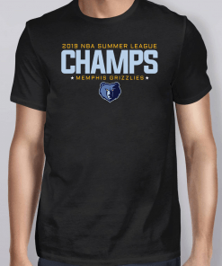 2019 NBA Summer League Champs Memphis Grizzlies T-Shirt