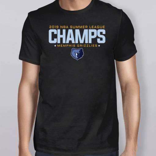 2019 NBA Summer League Champs Memphis Grizzlies T-Shirt