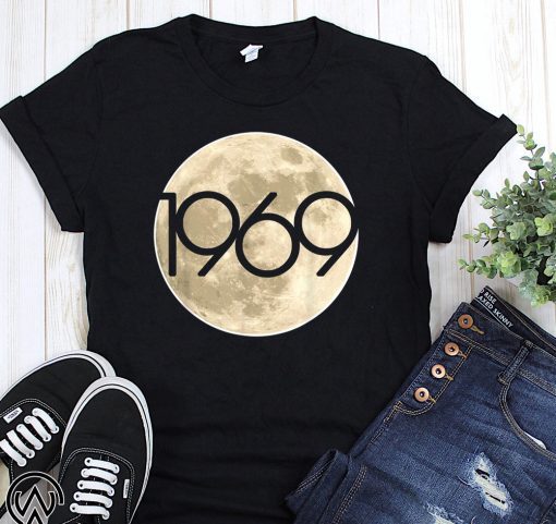 50th anniversary apollo 11 1969 moon landing shirts
