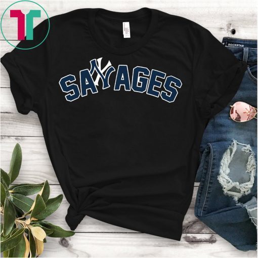 Aaron Boone Savages Shirt Yankees Savages T-Shirt Savages In That Box T-Shirt Yankees Shirt