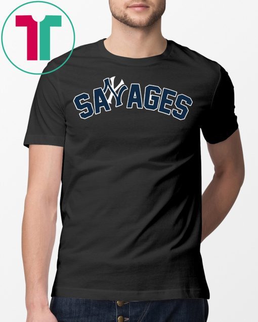 Savages In That Box T-Shirt New York Yankees Savages T-Shirt Fucking Yankees Shirt Aaron Boone Savages Shirt