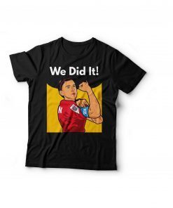 Alex Morgan USWNT We Did It Shirt Celebrate the amazing win with this one of a kind shirt