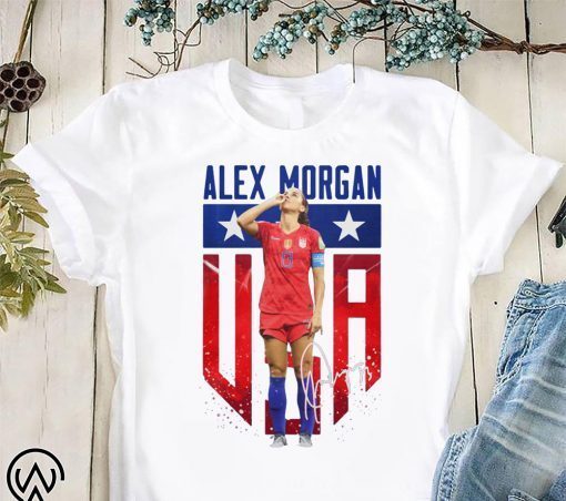 Alex morgan US women’s world cup trolling england iconic celebration shirt