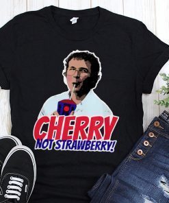 Alexei cherry not strawberry stranger things season 3 t-shirt