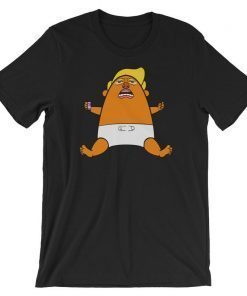 Anti-Trump Balloon Tee Angry Baby Shirt Baby Balloon Shirt