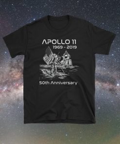 Apollo 11 (1969-2019) 50th Anniversary Commemorative NASA Shirt
