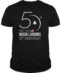 Apollo 11 50th Anniversary Moon Landing 1969 2019 T-Shirt