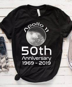 Apollo 11 50th Anniversary TShirt, 50th Anniversary Moon Landing Shirt, Apollo 11 Moon Landing 50th Anniversary T Shirt, 1969-2019 T shirt
