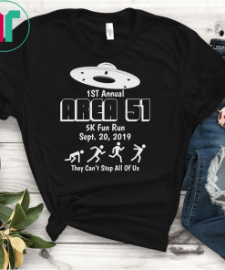 Area 51 1st Annual 5K Fun Run Unisex Gift T-Shirt
