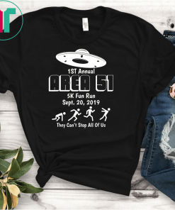 Area 51 5K Fun Run T-Shirts