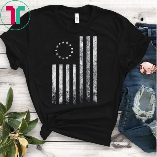 Betsy Ross 4th of July Patriotic American US Flag Shirt