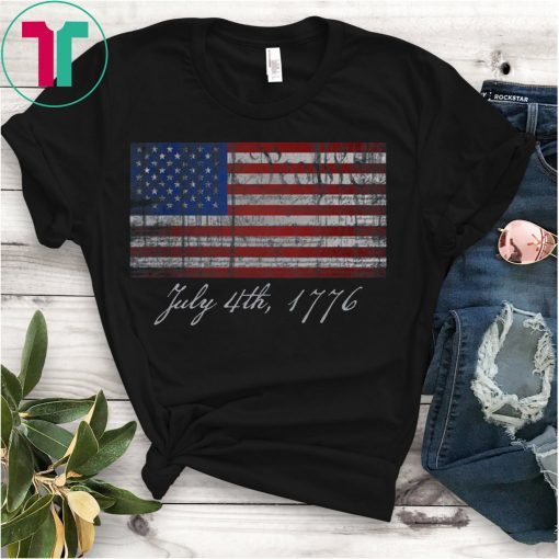 Betsy Ross American Flag 1776 Declaration Shirt